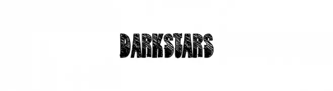 DarkStars  フリーフォントのダウンロード