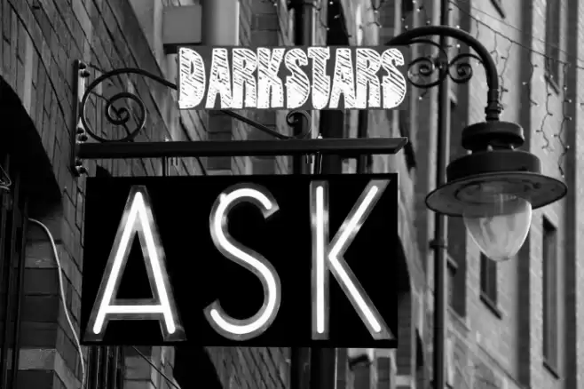 DarkStars Font examples