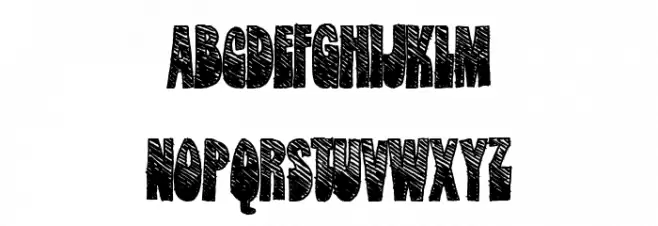 DarkStars फ़ॉन्ट लोअरकेस