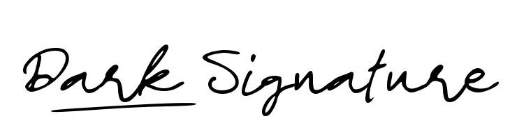 Dark_Signature  免费字体下载