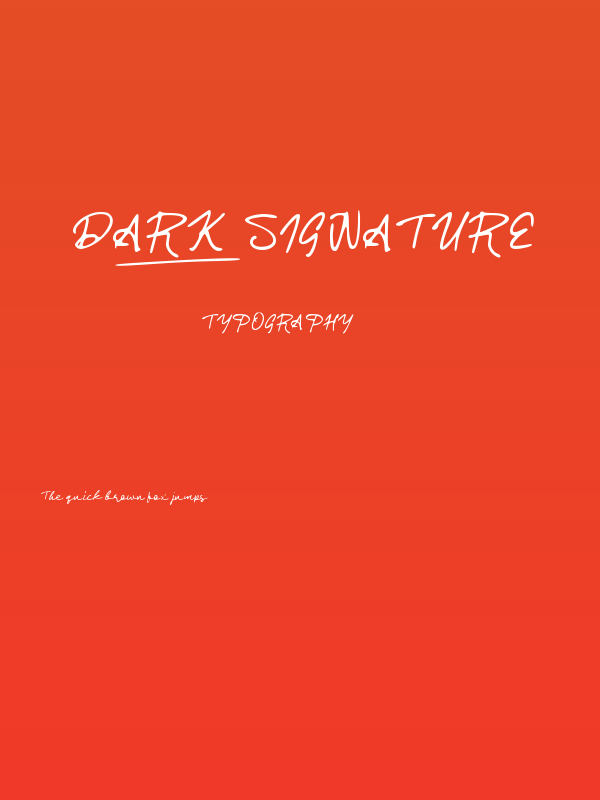 Dark_Signature Poster