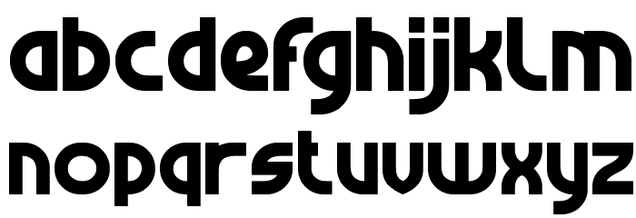 Dark Font LOWERCASE