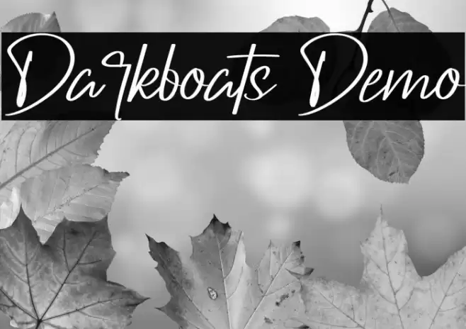 Darkboats Demo Fuentes examples