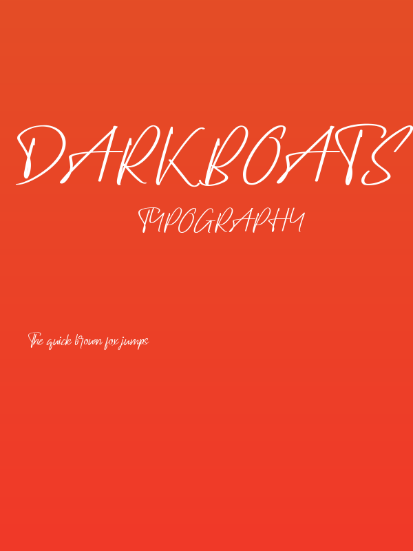 Darkboats Demo Poster