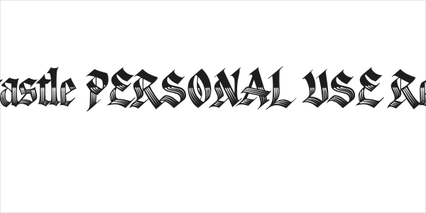 Darkcastle PERSONAL USE Regular Logo