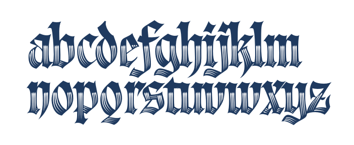 Darkcastle PERSONAL USE Regular Lowercase