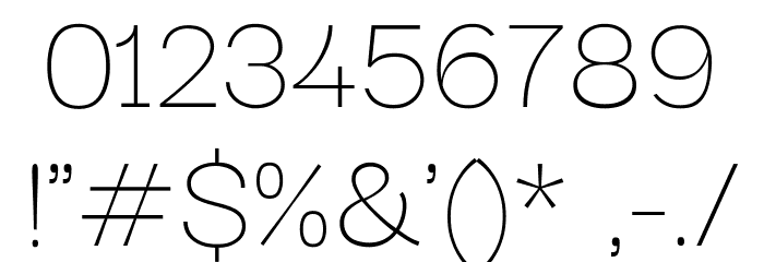 Darker Grotesque Light Font OTHER CHARS