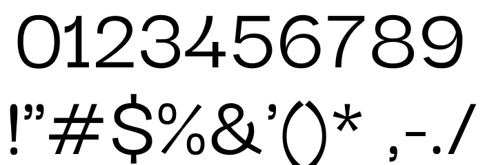Darker Grotesque Medium Font OTHER CHARS
