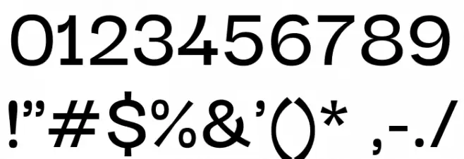 Darker Grotesque SemiBold Font OTHER CHARS