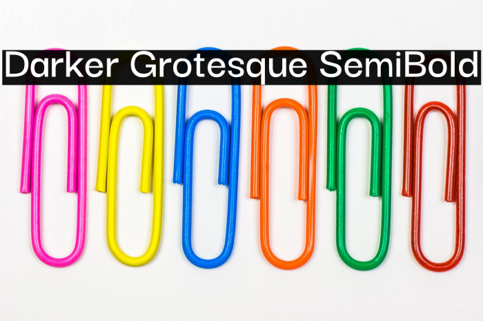 Darker Grotesque SemiBold Example 2
