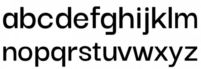 Darker Grotesque SemiBold Polices MINUSCULES