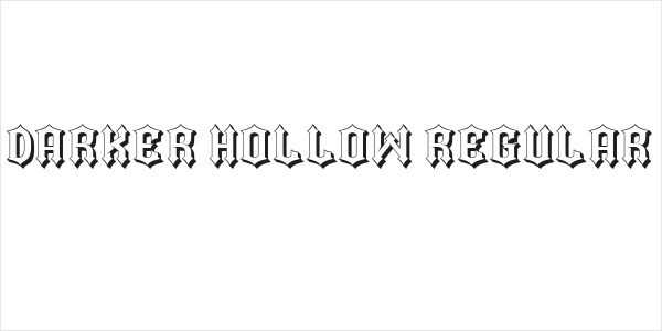 Darker Hollow Regular Logo