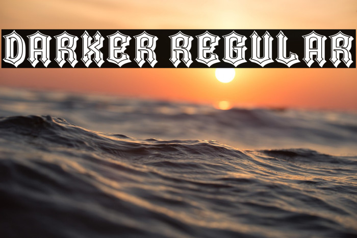 Darker Regular Example 3