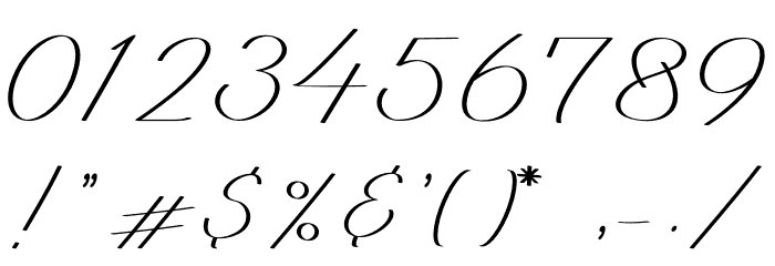 Darkfather Font OTHER CHARS