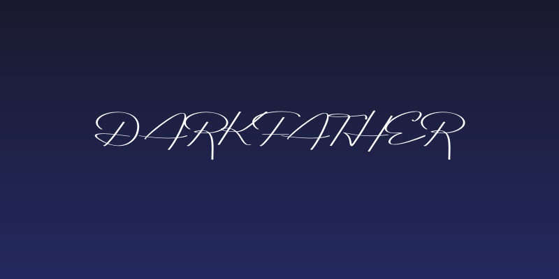 Darkfather Social Header