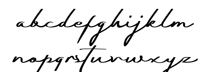 Darkfather Font LOWERCASE