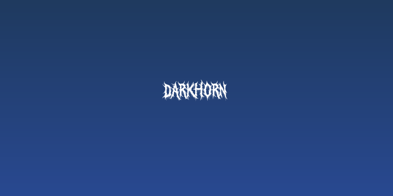 Darkhorn Social Header