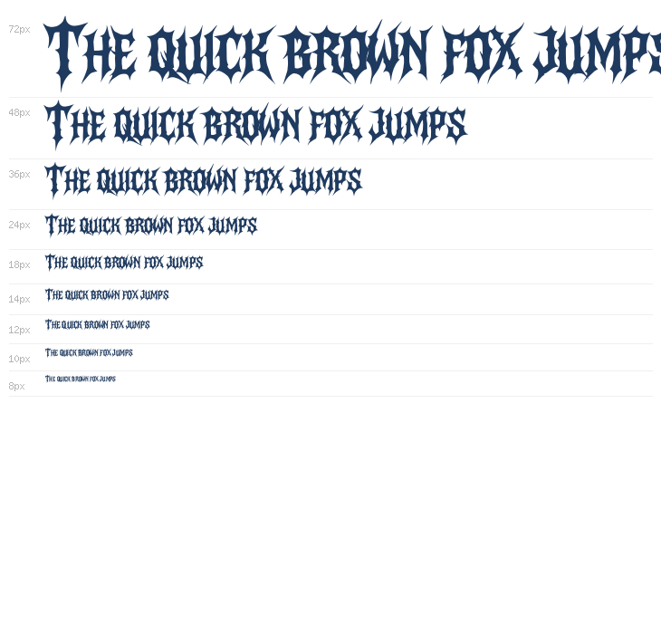 Darkhusk Regular Waterfall