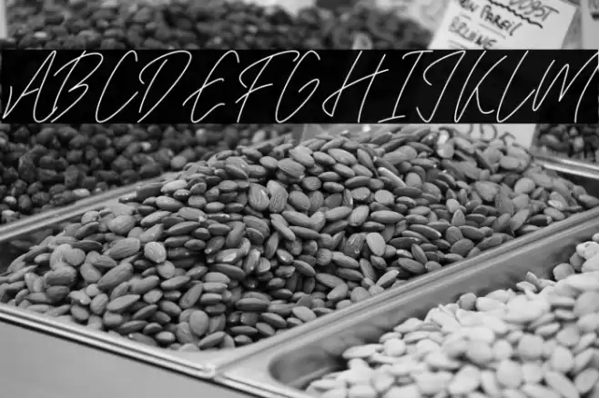 Darklight Font examples