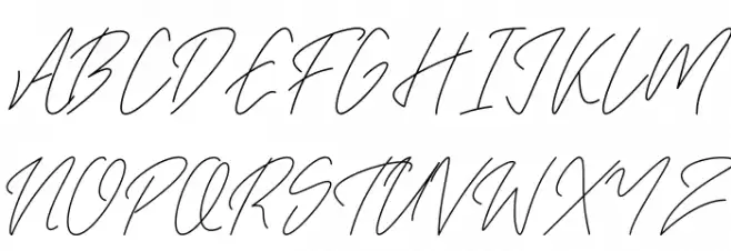 Darklight Font Litere mari