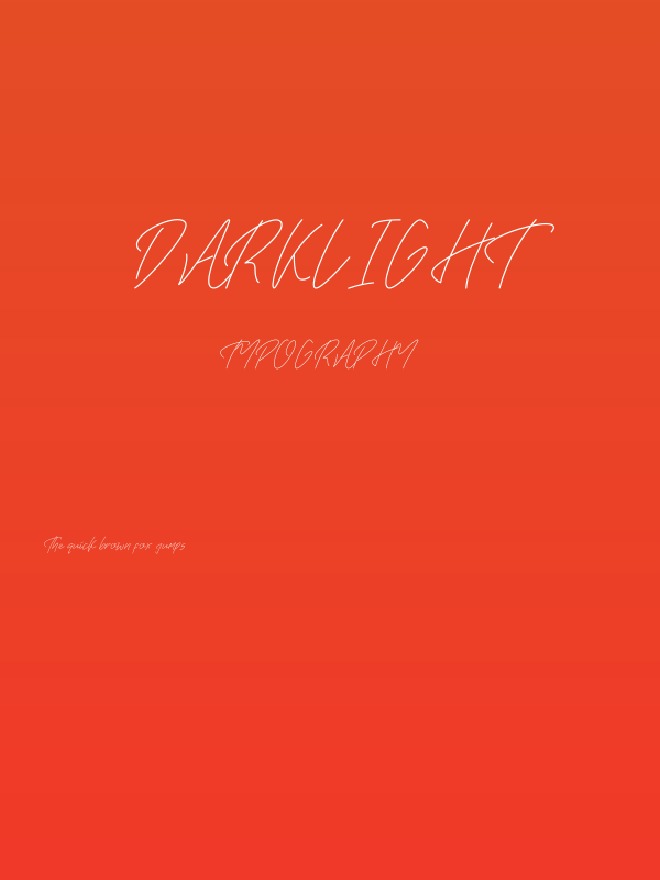 Darklight Poster