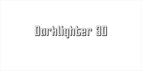 Darklighter 3D Logo