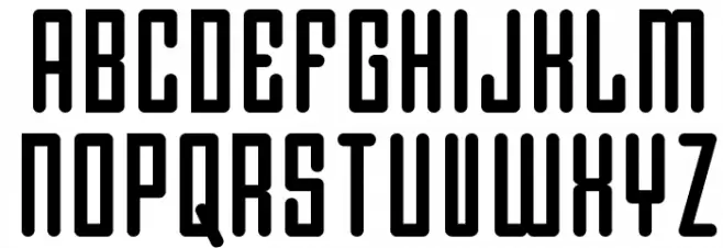Darklighter Condensed Schriftart Groß