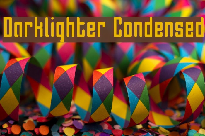 Darklighter Condensed Example 3
