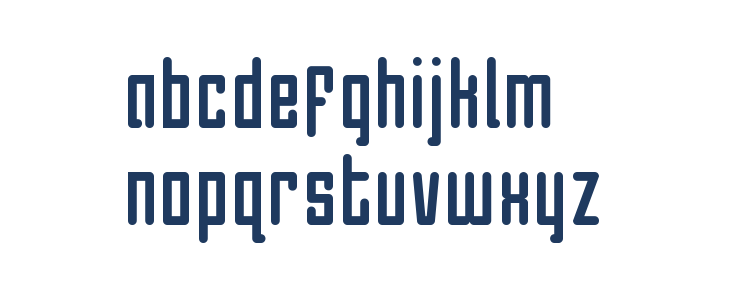 Darklighter Condensed Lowercase