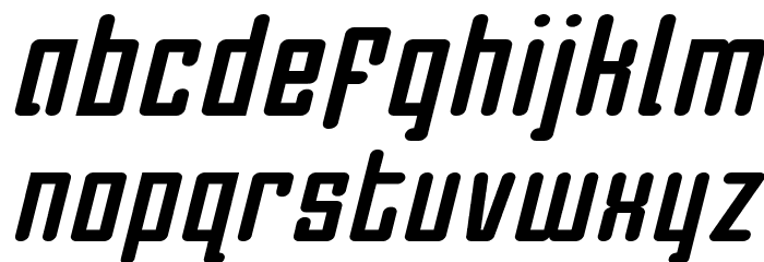 Darklighter Italic Font LOWERCASE