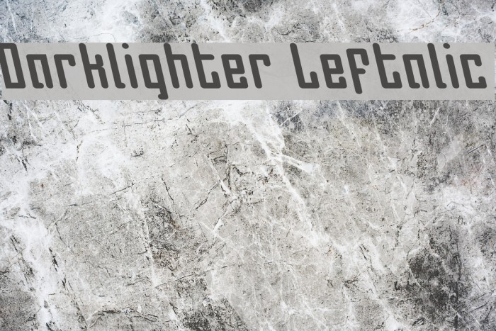 Darklighter Leftalic Example 2