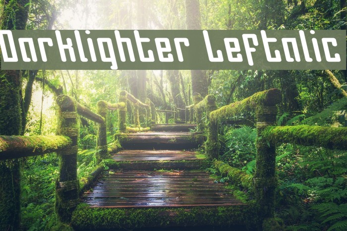 Darklighter Leftalic Example 3