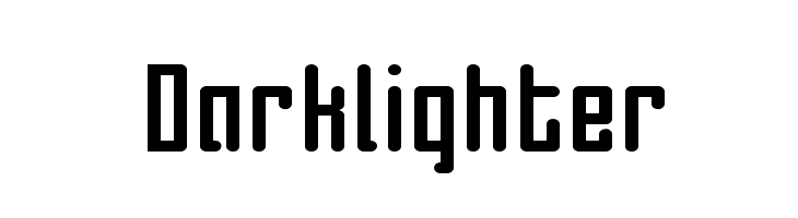 Darklighter  Free Fonts Download