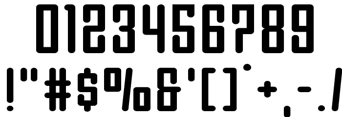 Darklighter Font OTHER CHARS