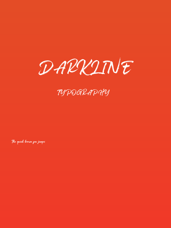 Darkline Poster