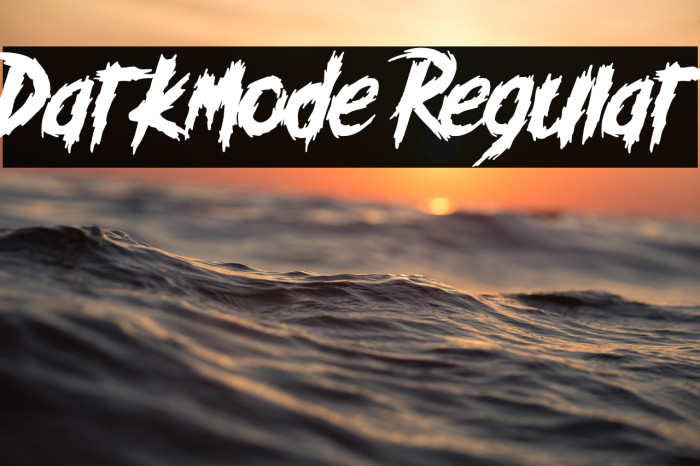 Darkmode Regular Example 2