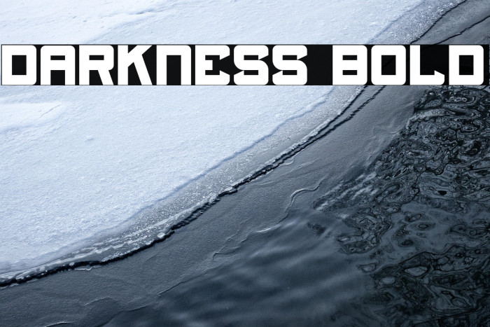 Darkness Bold Example 2