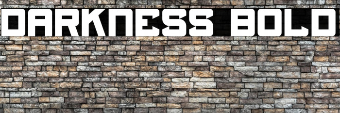 Darkness Bold Example 3