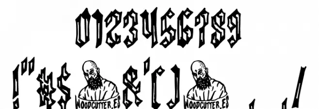 Darkness Division Font OTHER CHARS