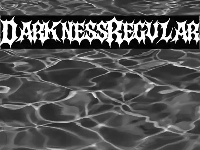 Darkness Regular Example 1