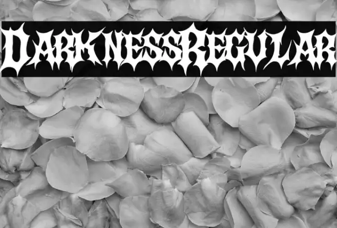 Darkness Regular Example 3