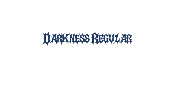 Darkness Regular Logo