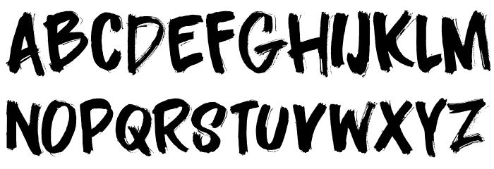 Darkness Rising DEMO Regular Font LOWERCASE