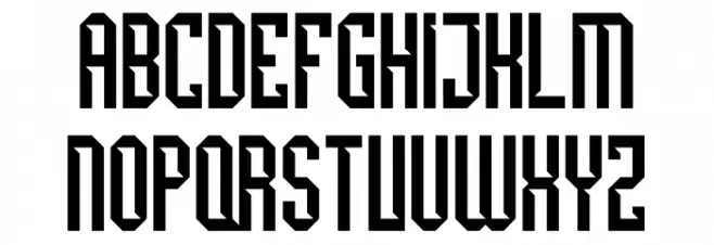 Darknight Personal Use Шрифта ВЕРХНИЙ