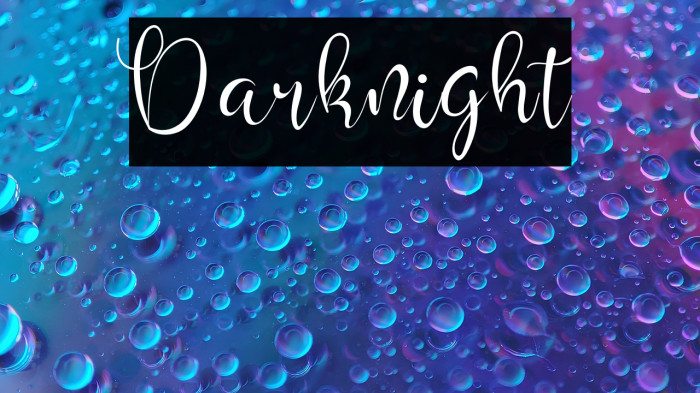 Darknight Example 1