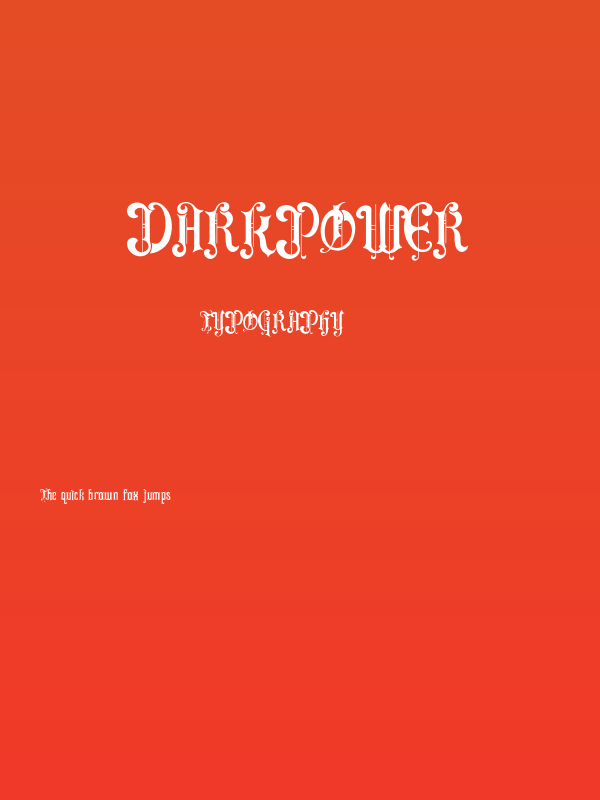 Darkpower Poster