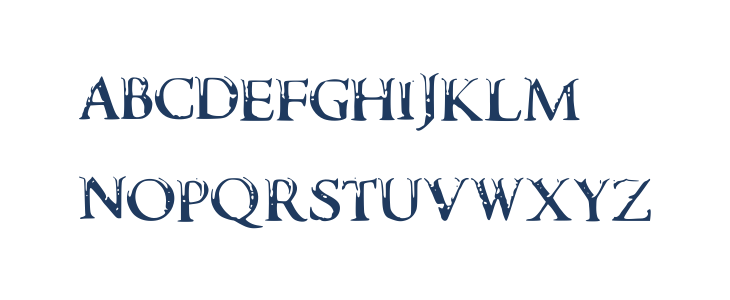 DarksSkyrimFont Lowercase