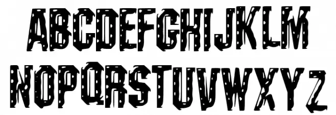 Darks_CF_Machine Шрифта ВЕРХНИЙ