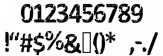 Darks_Calibri_Remix Font OTHER CHARS