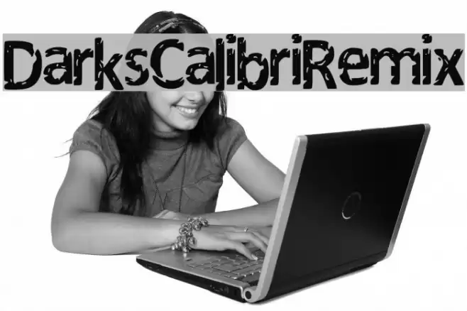 Darks_Calibri_Remix Font examples